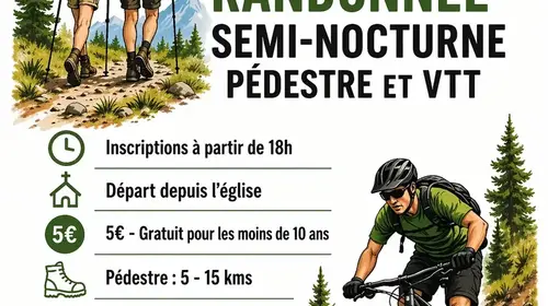 Randonnée Semi nocturne Randonnée Semi nocturne