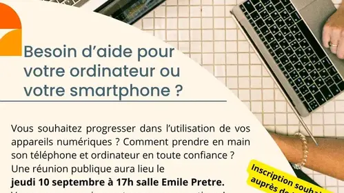💻 ATELIERS NUMÉRIQUES GRATUITS 💻 ATELIERS NUMÉRIQUES GRATUITS
