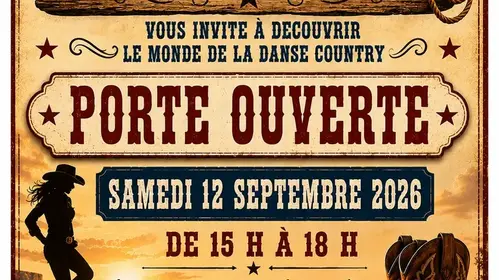 PORTES OUVERTES – DANSE COUNTRY PORTES OUVERTES – DANSE COUNTRY